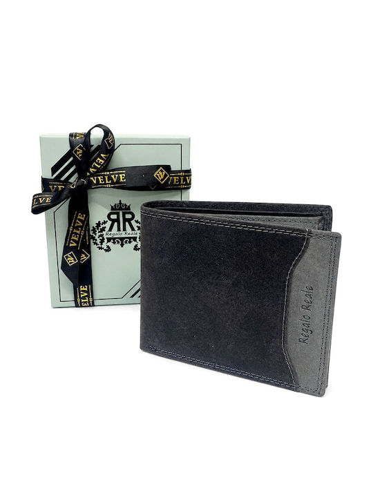 Grey Leather Men's Wallet