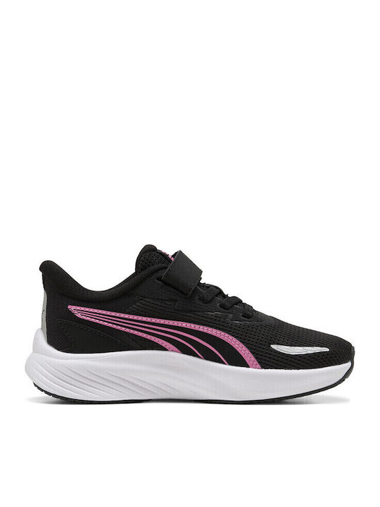 Pounce Lite Αθλητικά Παιδικά Παπούτσια Running Μαύρα
