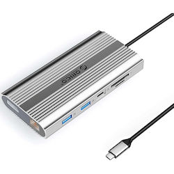 Orico XDR 12in1 USB-C Docking Station with HDMI 4K PD Ethernet