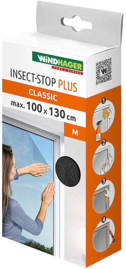Windhager Moskitonetz Fenster 130x100cm