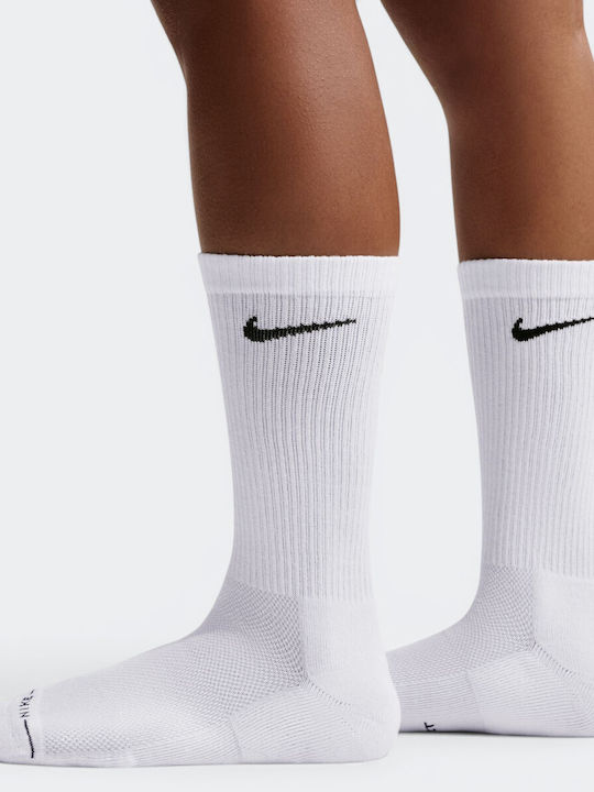 Nike Everyday Кълцки за Бягане Бели 6 Чифта
