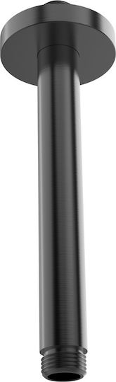 Imex Water Supply Arm Btr006/bgm Black Gun Metal Pvd 16.5cm