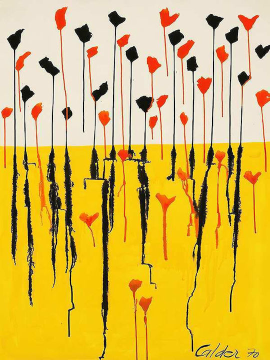 Poster Calder Drops Art120 40cm X 50cm-56077pd156674