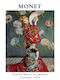 Poster Claude Monet Camille Monet In Japanese Costume Art099 40cm X 50cm Frame Natural Wood Beige