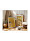 Poster Adele's Dress Details By Gustav Klimt Art154 40cm X 50cm Premium Black Wooden Frame