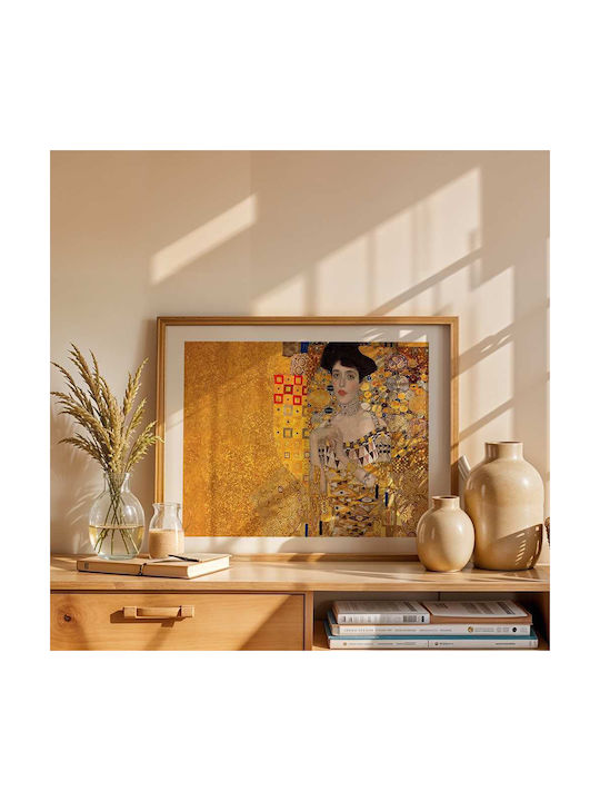Poster Gustav Klimt Portrait Adele Bloch Bauer Art151 40cm X 50cm Μαύρη Ξύλινη Κορνίζα-56086pd156669f55321