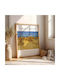 Poster Van Gogh Wheat Harvest Art097 40cm X 50cm Κορνίζα Καφέ Ξύλου 56043pd156707f63322