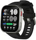 Amazfit Bip Max Aluminium 50mm Αδιάβροχο Smartwatch με Παλμογράφο (Ασημί)