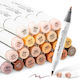 Ohuhu Brush & Fine 12 Drawing Markers Skin Tones