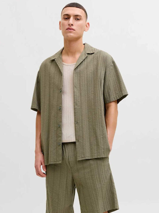 Jack & Jones Resort Κοντομάνικο Πουκάμισο Πράσινο