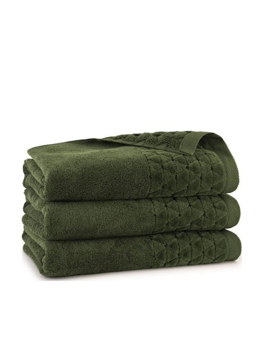 Zwoltex Facecloth Oscar 50x100cm Green Weight 5...