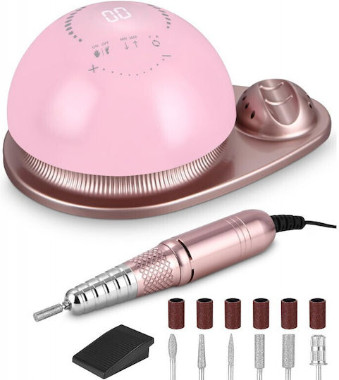 SML M21 Nail Drill 68W Pink with 50000 Rounds per Minute