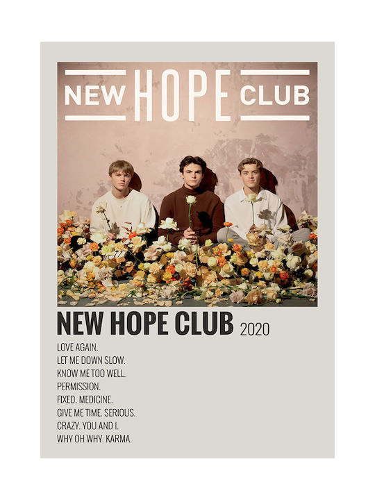 Music Poster New Hope Club Ms728 40cm X 50cm-70857pd157645