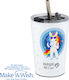 Nava "we Care" Ποτήρι Θερμός Ανοξείδωτο / Πλαστικό BPA Free 350ml White Unicorn με Καλαμάκι