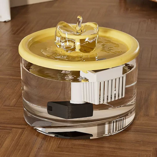 Pet's Choice Automatic Поилка / Фонтан за Куче и Котка 1.25л в Жълт Цвят