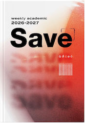 Академичен Дневник Седмичен Vinyl 2026-2027 14x21 77143 Linardatos Publishers