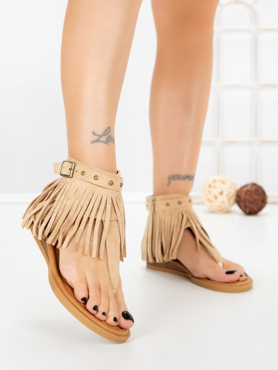 Kalapod Sandale Casual Damă Bej