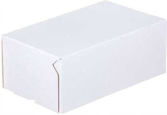 Verpackungskarton Weiß P25 x B20 x H8cm