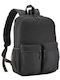 Sol's Schulranzen Rucksack mit Flaschenhalter Schwarz 33 x 12 x 42cm