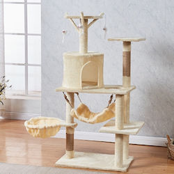 Pet's Choice Дърво За Котки Бежово 125x60x40см Pet's Choice Дърво За Котки Бежово 125x60x40см