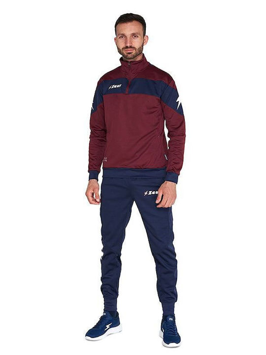 Zeus Marte Σετ Φόρμας Navy/burgundy