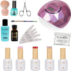 Luxorise Top & Base Coat 10ml Vivapure100