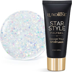 Luxorise Gel Νυχιών Crystal Confetti 50ml