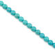 Chalcedony Bead 2-20mm 8mm Blue-Green Pack 1 Str