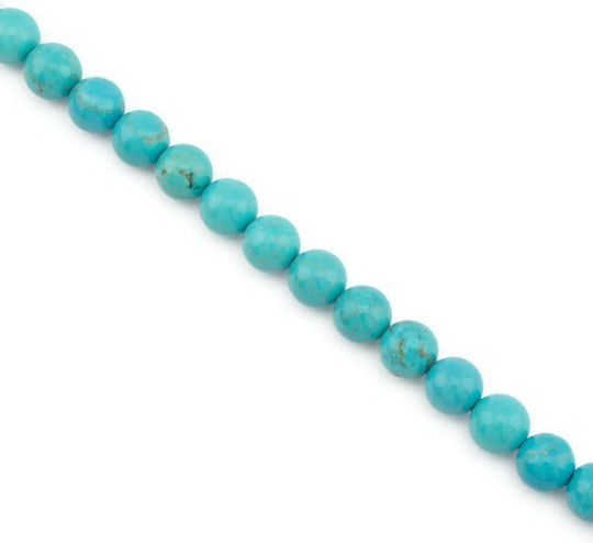 Chalcedony Bead 2-20mm 8mm Blue-Green Pack 1 Str