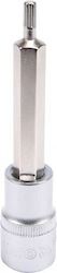 Yato Spline Bit Socket and 1/2'' Drive Size M5 Yato Spline Bit Socket and 1/2'' Drive Size M5