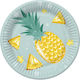 Paper Food Plates – Pineapple 8 Pieces