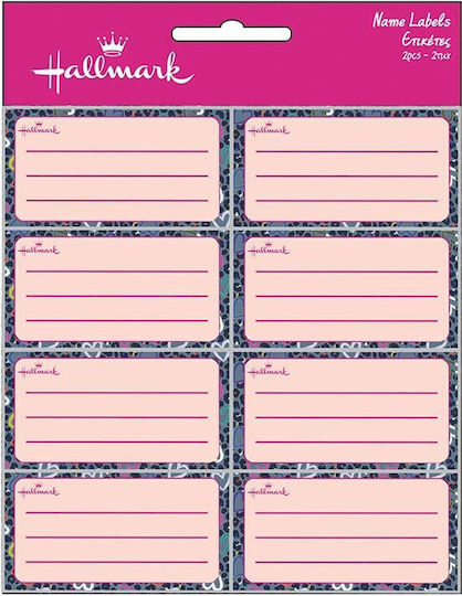 Hallmark Notebook Labels 2 Pieces