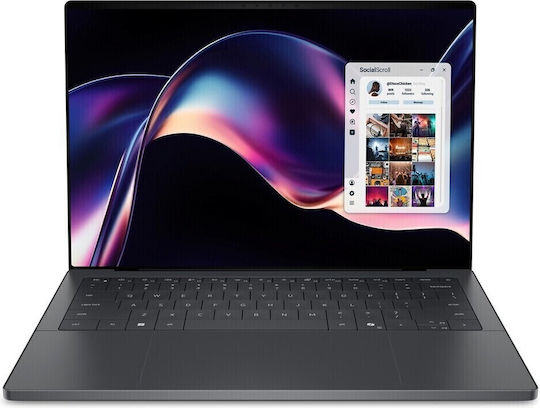 Dell XPS 14 DA14260 14" IPS FHD+ 120Hz (Ultra 7-358H/32GB/1TB SSD/W11 Pro) Graphite (International English Keyboard)