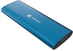 Natec Rhino M.2 SATA III NVME Mit Type-C Schnittstelle Festplattengehäuse