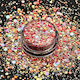 Chunky Glitter 20gr Red-Gold Mix