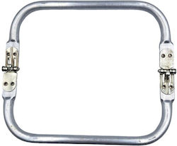 Metal Strip Knitted Bag 14cm