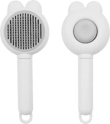 White Button Cleaning Brush