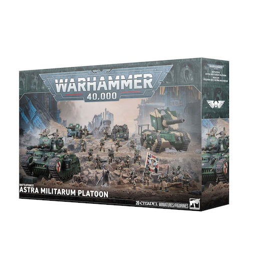Warhammer 40k – Schlachtgruppe Astra Militarum Trupp