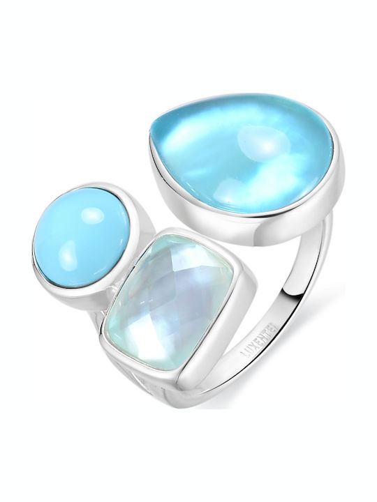 Luxenter Damen Silberring