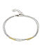Loisir Women's Bracelet from Stainless Steel 17cm