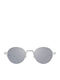 Mykita Unisex Sonnenbrillen mit Silber Metallrahmen und Silber Spiegel Gläsern