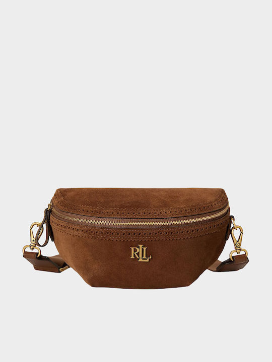 Lauren Leather Women's Shoulder Bag Orange