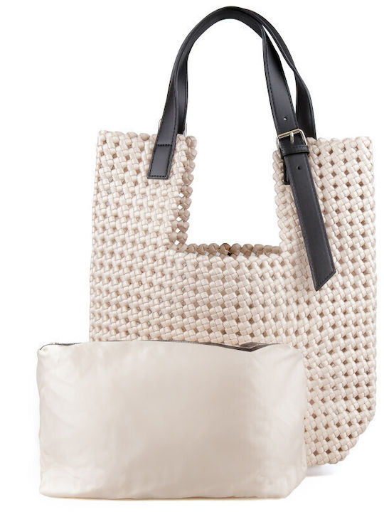 Set Women's Shoulder Bag Beige