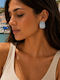 Silver Gold Plated Earrings