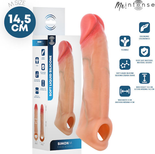 Intense Προέκταση Πέους Flesh 14.5cm