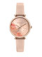 Oui & Me Women's Watch 33mm Battery with Pink Leather Strap