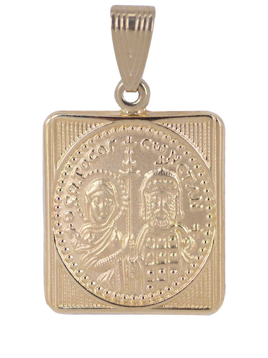 Kinder Amulette Kinder Amulett Konstantin-Münze aus Gold 9K 9K5-517553