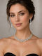 Set with Earrings with Stones