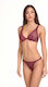 Miss Rosy Lavinia Tulle Mesh Lingerie Set 964-11106 Burgundy