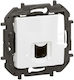 Πρίζα Πληροφορικής Rj45 Niloe Np Utp Cat6 Λευκή Np4304wh Legrand Np4304wh